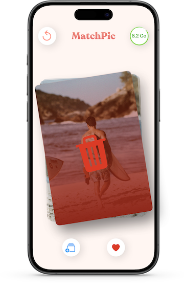 Capture d'écran de MatchPic sur iPhone